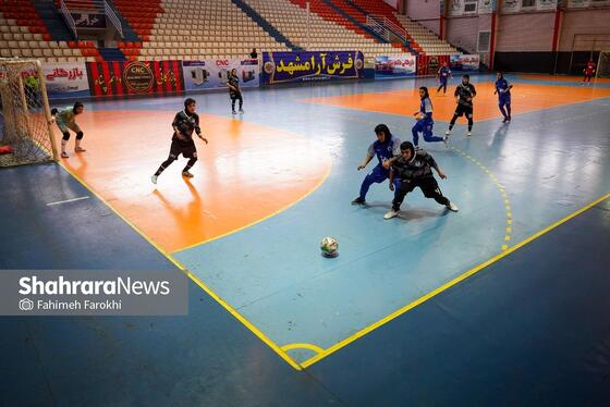 گزارش تصویری | لیگ برتر فوتسال بانوان | مسابقه دائم پناه مشهد و گلبرگ تاکستان