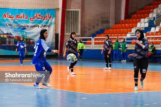 گزارش تصویری | لیگ برتر فوتسال بانوان | مسابقه دائم پناه مشهد و گلبرگ تاکستان