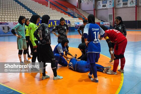 گزارش تصویری | لیگ برتر فوتسال بانوان | مسابقه دائم پناه مشهد و گلبرگ تاکستان