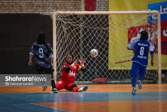 گزارش تصویری | لیگ برتر فوتسال بانوان | مسابقه دائم پناه مشهد و گلبرگ تاکستان