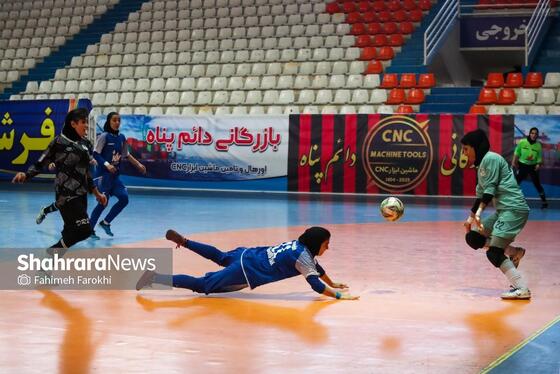 گزارش تصویری | لیگ برتر فوتسال بانوان | مسابقه دائم پناه مشهد و گلبرگ تاکستان