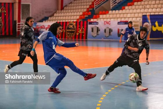 گزارش تصویری | لیگ برتر فوتسال بانوان | مسابقه دائم پناه مشهد و گلبرگ تاکستان