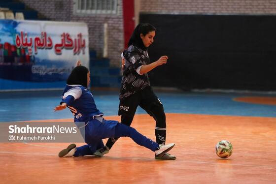 گزارش تصویری | لیگ برتر فوتسال بانوان | مسابقه دائم پناه مشهد و گلبرگ تاکستان