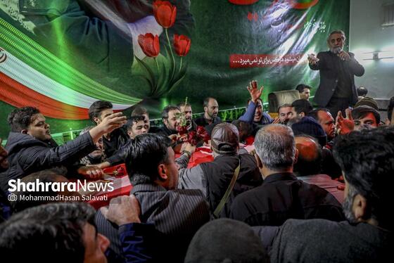 گزارش تصویری | مراسم وداع با پیکر شهید مدافع امنیت «مهدی ظریف» در مشهد