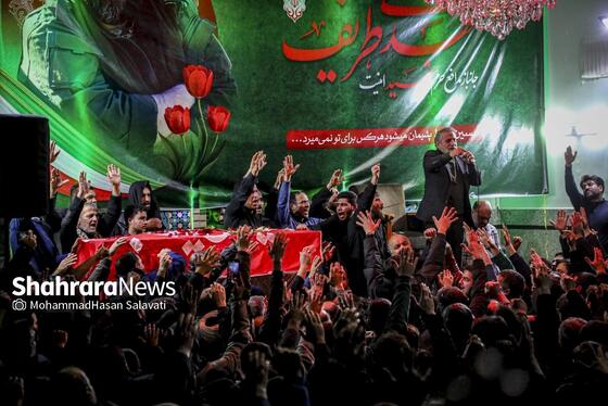 گزارش تصویری | مراسم وداع با پیکر شهید مدافع امنیت «مهدی ظریف» در مشهد