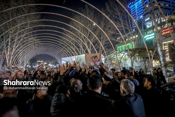 گزارش تصویری | مراسم وداع با پیکر شهید مدافع امنیت «مهدی ظریف» در مشهد