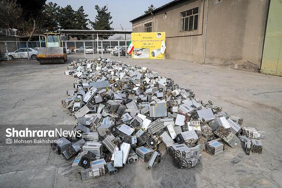 گزارش تصویری | مراسم امحای بیش از ۱۸۰۰ ماینر‌ غیرمجاز کشف‌شده در مشهد