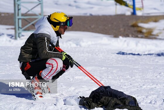 گزارش تصویری | مسابقات ملی اسکی آلپاین - سرعین