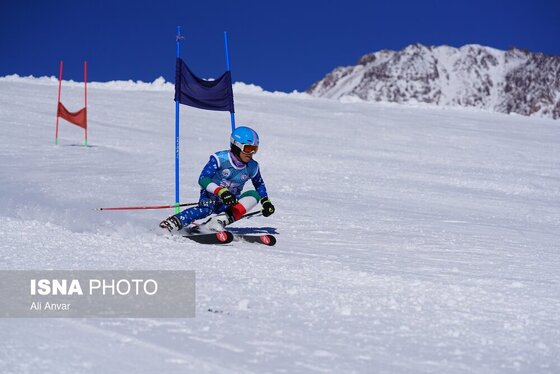 گزارش تصویری | مسابقات ملی اسکی آلپاین - سرعین