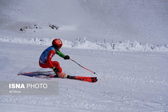 گزارش تصویری | مسابقات ملی اسکی آلپاین - سرعین