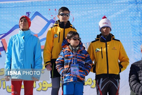 گزارش تصویری | مسابقات ملی اسکی آلپاین - سرعین
