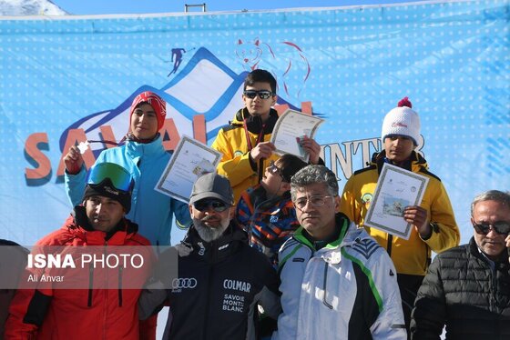 گزارش تصویری | مسابقات ملی اسکی آلپاین - سرعین