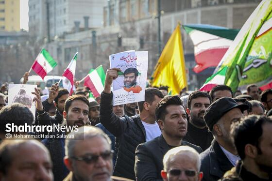 گزارش تصویری | مراسم تشییع پیکر مطهر شهید مدافع امنیت «مهدی ظریف» در مشهد ۲
