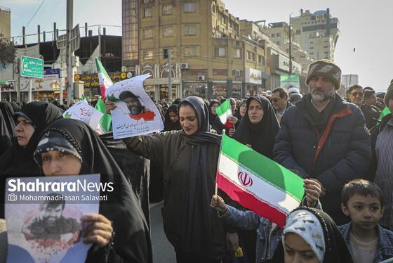 گزارش تصویری | مراسم تشییع پیکر مطهر شهید مدافع امنیت «مهدی ظریف» در مشهد ۲