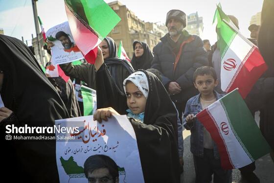 گزارش تصویری | مراسم تشییع پیکر مطهر شهید مدافع امنیت «مهدی ظریف» در مشهد ۲