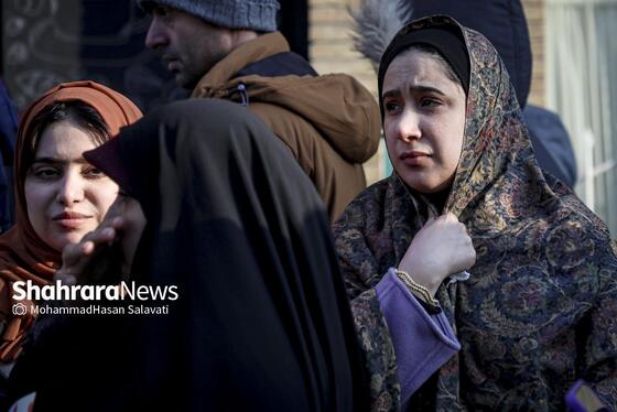 گزارش تصویری | مراسم تشییع پیکر مطهر شهید مدافع امنیت «مهدی ظریف» در مشهد ۲