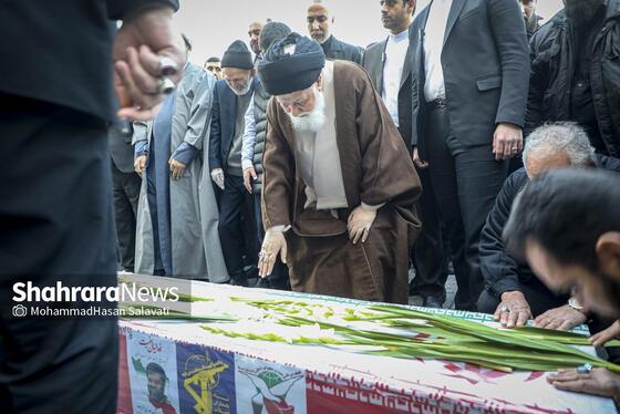 گزارش تصویری | مراسم تشییع پیکر مطهر شهید مدافع امنیت «مهدی ظریف» در مشهد ۲