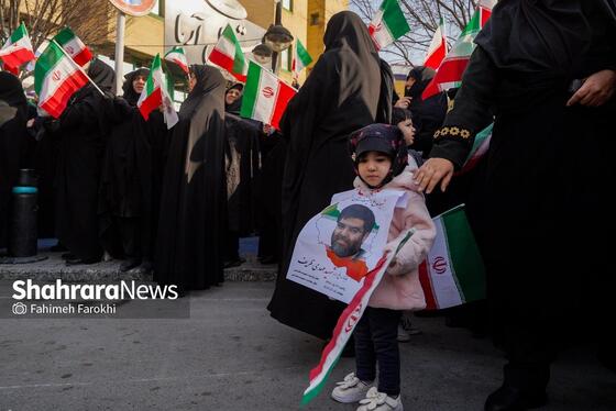 گزارش تصویری | مراسم تشییع پیکر مطهر شهید مدافع امنیت «مهدی ظریف» در مشهد ۳