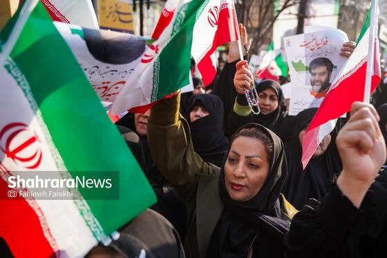 گزارش تصویری | مراسم تشییع پیکر مطهر شهید مدافع امنیت «مهدی ظریف» در مشهد ۳