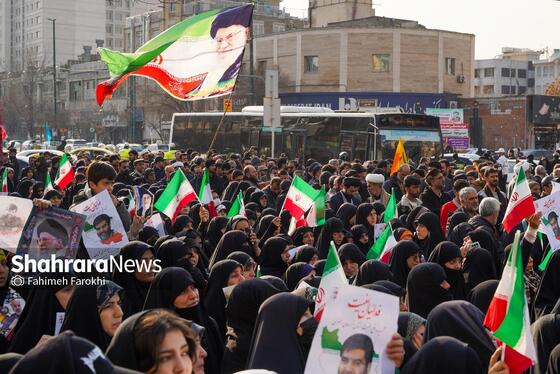 گزارش تصویری | مراسم تشییع پیکر مطهر شهید مدافع امنیت «مهدی ظریف» در مشهد ۳