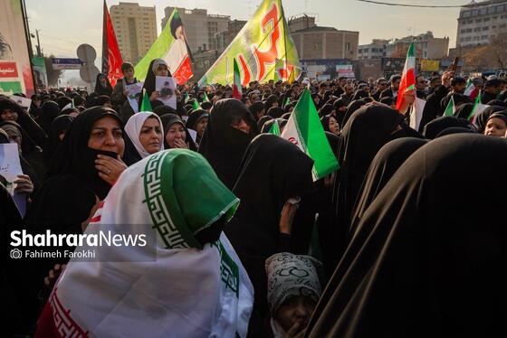 گزارش تصویری | مراسم تشییع پیکر مطهر شهید مدافع امنیت «مهدی ظریف» در مشهد ۳