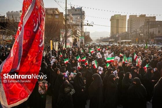 گزارش تصویری | مراسم تشییع پیکر مطهر شهید مدافع امنیت «مهدی ظریف» در مشهد ۳