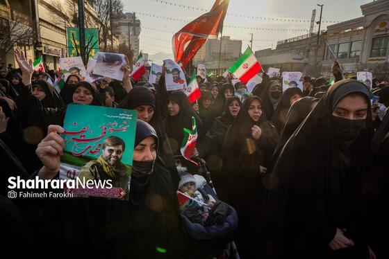 گزارش تصویری | مراسم تشییع پیکر مطهر شهید مدافع امنیت «مهدی ظریف» در مشهد ۳