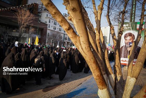 گزارش تصویری | مراسم تشییع پیکر مطهر شهید مدافع امنیت «مهدی ظریف» در مشهد ۳