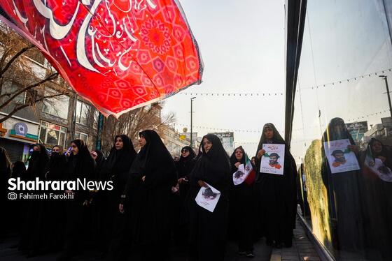 گزارش تصویری | مراسم تشییع پیکر مطهر شهید مدافع امنیت «مهدی ظریف» در مشهد ۳