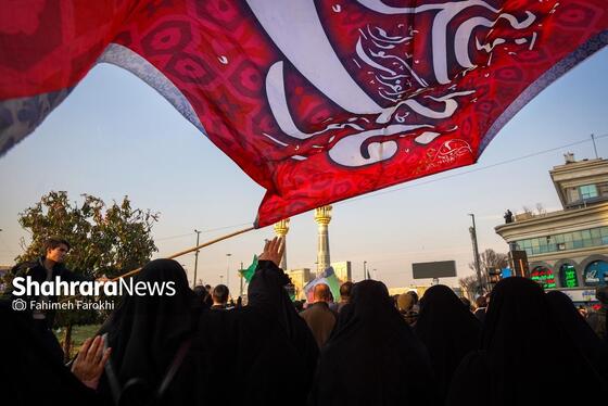 گزارش تصویری | مراسم تشییع پیکر مطهر شهید مدافع امنیت «مهدی ظریف» در مشهد ۳