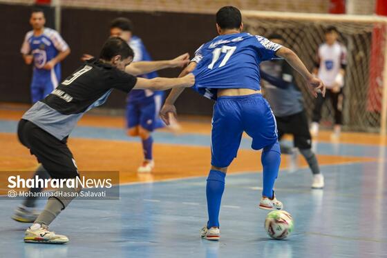 گزارش تصویری | لیگ دسته اول فوتسال | مسابقه وفاشمش مشهد و مقاومت همدان