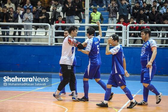 گزارش تصویری | لیگ دسته اول فوتسال | مسابقه وفاشمش مشهد و مقاومت همدان