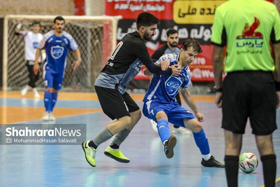 گزارش تصویری | لیگ دسته اول فوتسال | مسابقه وفاشمش مشهد و مقاومت همدان