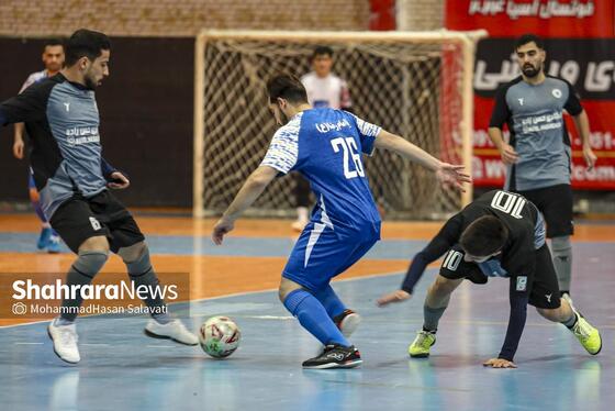 گزارش تصویری | لیگ دسته اول فوتسال | مسابقه وفاشمش مشهد و مقاومت همدان