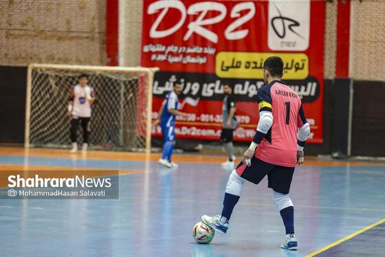 گزارش تصویری | لیگ دسته اول فوتسال | مسابقه وفاشمش مشهد و مقاومت همدان