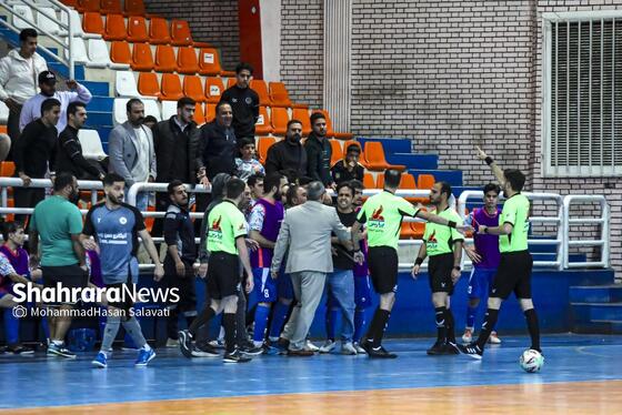 گزارش تصویری | لیگ دسته اول فوتسال | مسابقه وفاشمش مشهد و مقاومت همدان