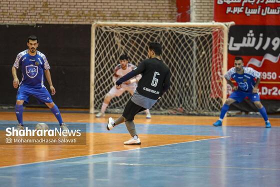 گزارش تصویری | لیگ دسته اول فوتسال | مسابقه وفاشمش مشهد و مقاومت همدان