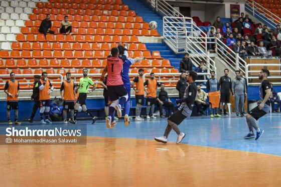 گزارش تصویری | لیگ دسته اول فوتسال | مسابقه وفاشمش مشهد و مقاومت همدان