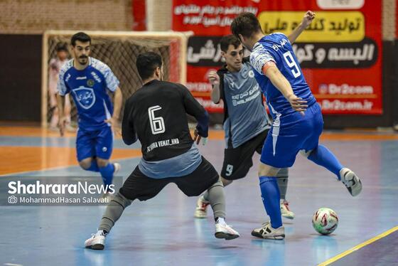 گزارش تصویری | لیگ دسته اول فوتسال | مسابقه وفاشمش مشهد و مقاومت همدان