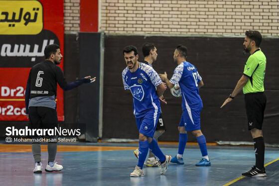 گزارش تصویری | لیگ دسته اول فوتسال | مسابقه وفاشمش مشهد و مقاومت همدان
