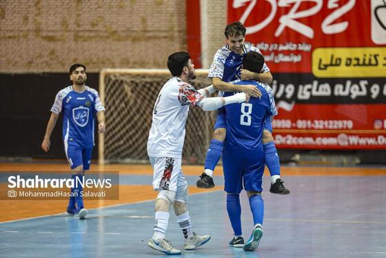 گزارش تصویری | لیگ دسته اول فوتسال | مسابقه وفاشمش مشهد و مقاومت همدان