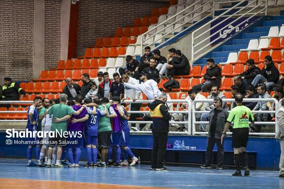 گزارش تصویری | لیگ دسته اول فوتسال | مسابقه وفاشمش مشهد و مقاومت همدان