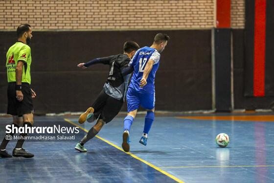 گزارش تصویری | لیگ دسته اول فوتسال | مسابقه وفاشمش مشهد و مقاومت همدان