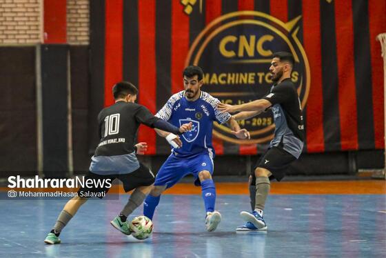 گزارش تصویری | لیگ دسته اول فوتسال | مسابقه وفاشمش مشهد و مقاومت همدان