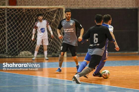گزارش تصویری | لیگ دسته اول فوتسال | مسابقه وفاشمش مشهد و مقاومت همدان
