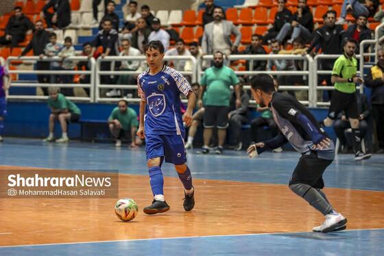 گزارش تصویری | لیگ دسته اول فوتسال | مسابقه وفاشمش مشهد و مقاومت همدان