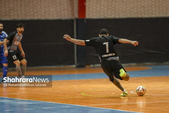 گزارش تصویری | لیگ دسته اول فوتسال | مسابقه وفاشمش مشهد و مقاومت همدان