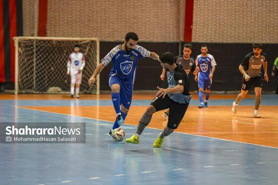 گزارش تصویری | لیگ دسته اول فوتسال | مسابقه وفاشمش مشهد و مقاومت همدان