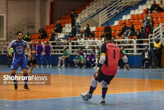 گزارش تصویری | لیگ دسته اول فوتسال | مسابقه وفاشمش مشهد و مقاومت همدان