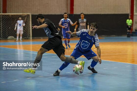 گزارش تصویری | لیگ دسته اول فوتسال | مسابقه وفاشمش مشهد و مقاومت همدان